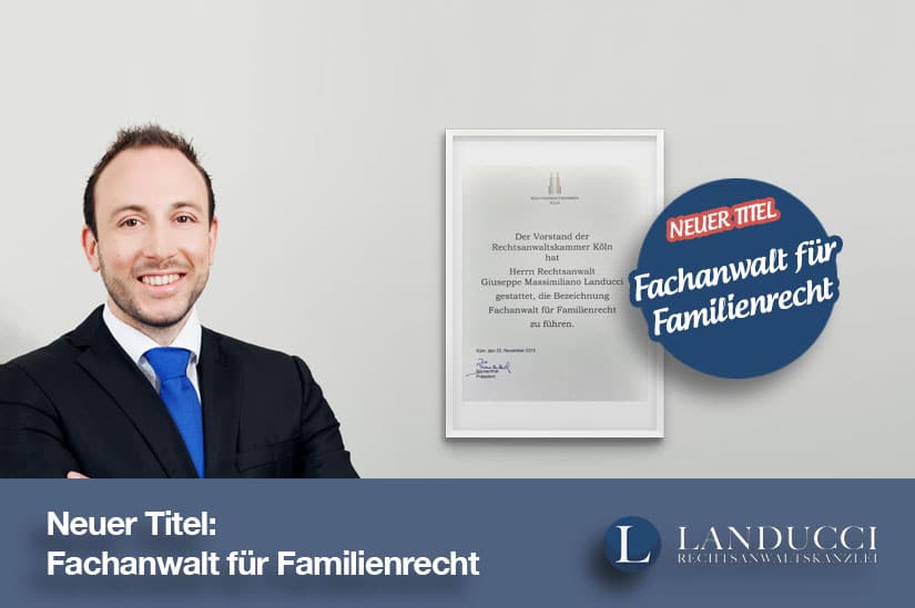 Fachanwalt für Familienrecht Köln