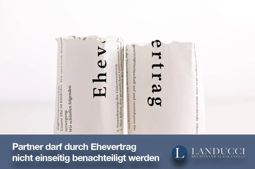 Ein Ehevertrag wird von vielen Paaren als sinnvolles Instrument gesehen, um die eigenen Interessen im Falle einer späteren Scheidung besser durchsetzen zu können.