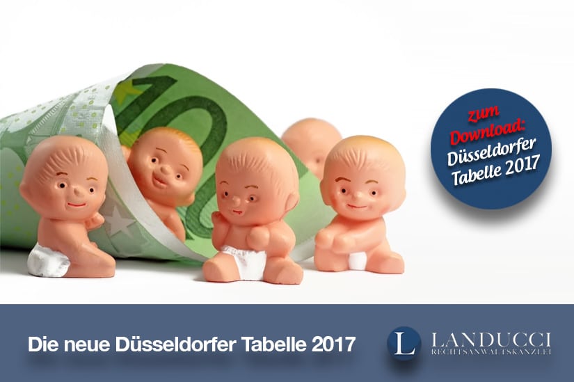 Neue Düsseldorfer Tabelle 2017