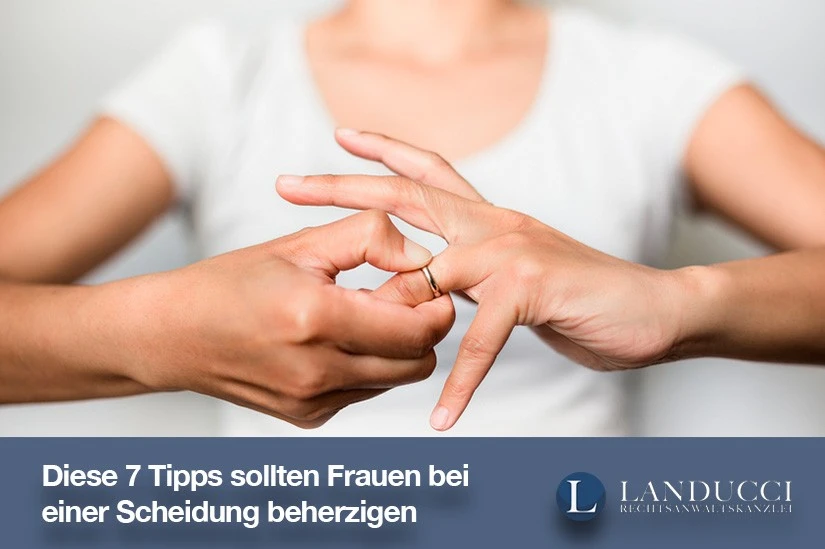 Diese 7 Tipps sollten Frauen bei einer Scheidung beherzigen Diese 7 Tipps machen das Scheiden vom Ehemann für Frauen leichter.