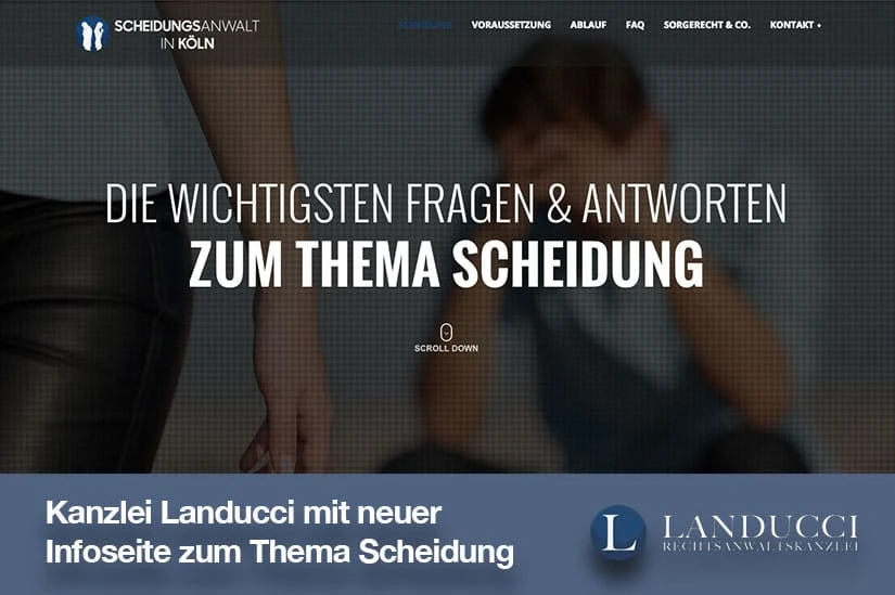 Scheidungsanwalt-in-Köln.de Neue Infoseite zum Thema Scheidung