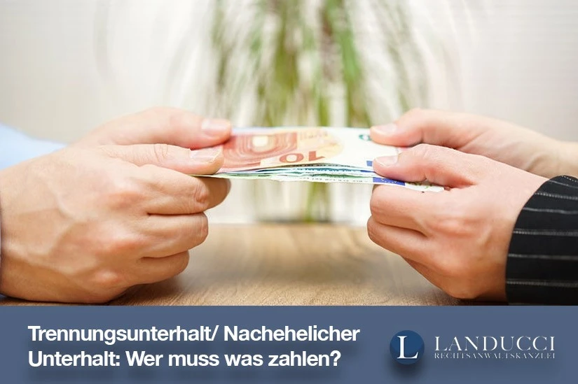 Trennungsunterhalt/ Nachehelicher Unterhalt Trennungsunterhalt Nachehelicher Unterhalt